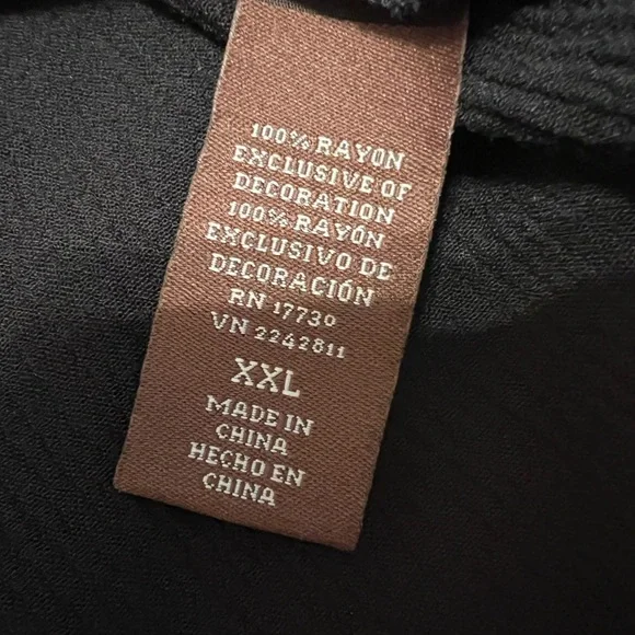 Solitaire/Anthro + Knox Rose Lot (2) Tops 2X - Picture 12 of 16